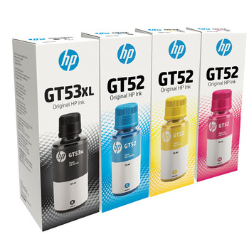 惠普 GT52/53XL 墨水四色套装 四色 GT52/53XL
