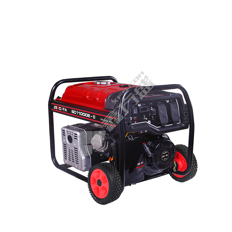 神驰SENCI 汽油发电机 SC11000E-Ⅲ 8kW 25L 电启动 手启动 单相 230V
