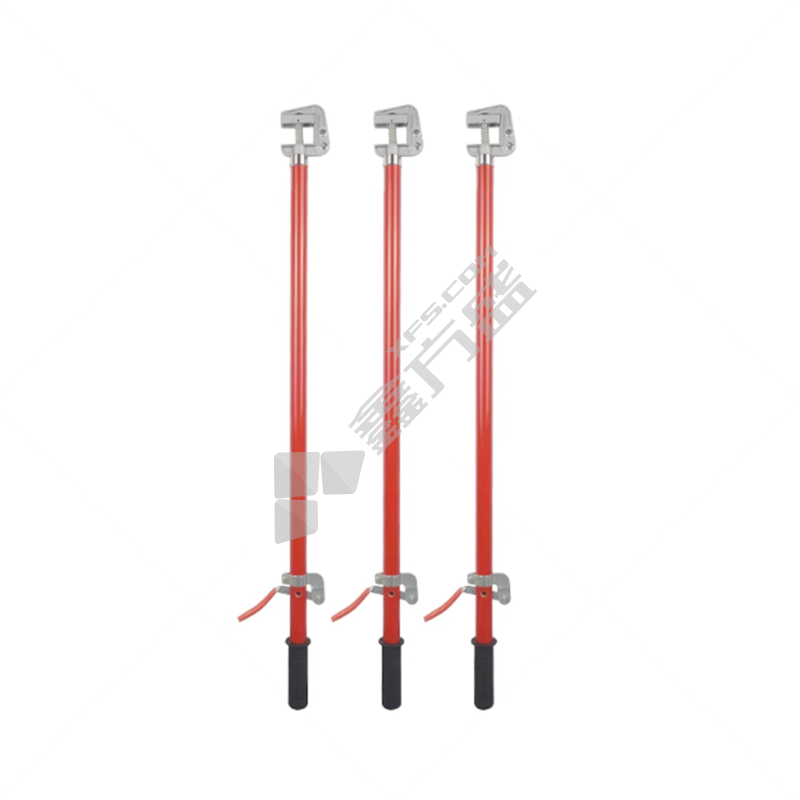 英飞朗 手握式平口接地线套装 25平方 3*1.5m+8m 10kV 1m
