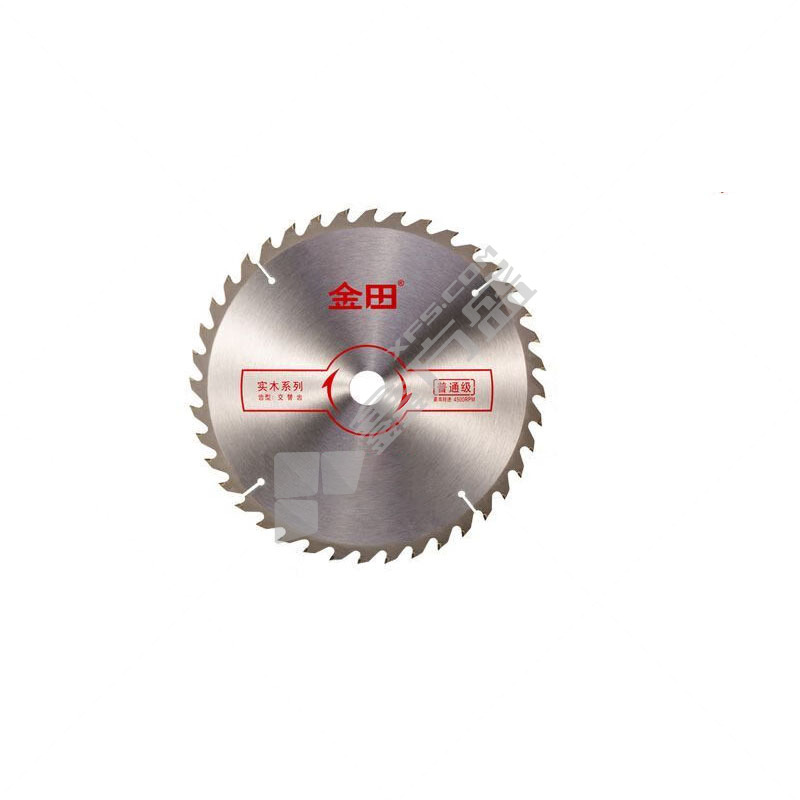 金田 普通级铝用合金锯片 25.4mm 3.2mm 355mm 梯平齿 3.0mm 120T