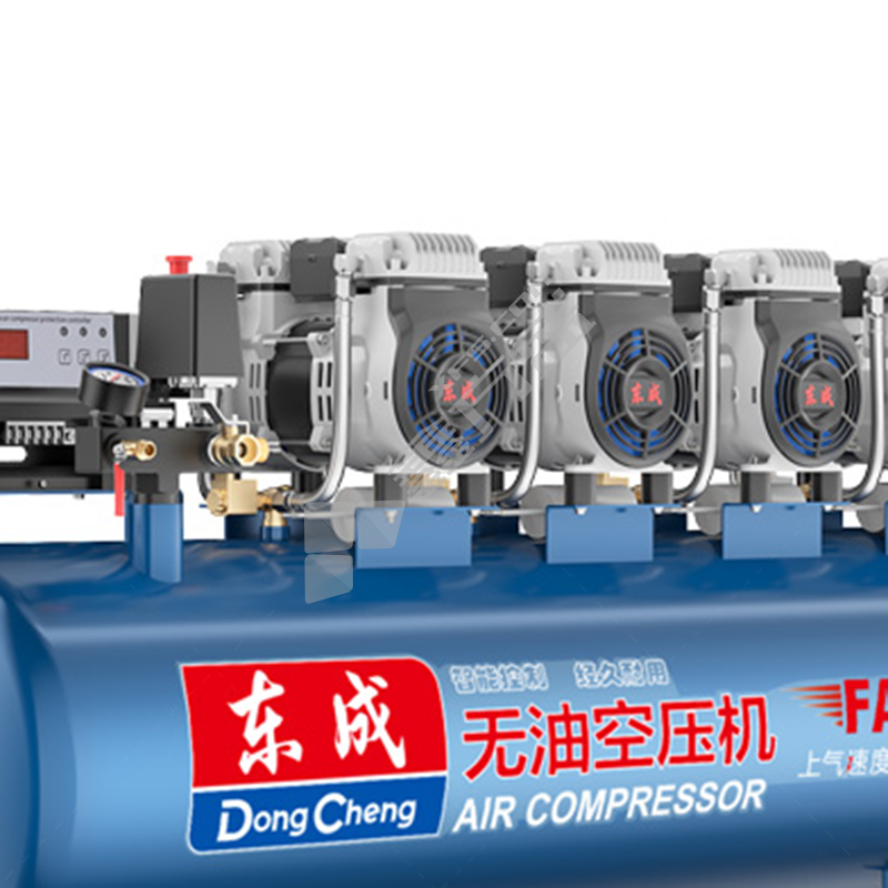 东成 无油 高效空压机 Q1E-FF-1680x4/120 120L 400L/min 6.72kW 7Bar