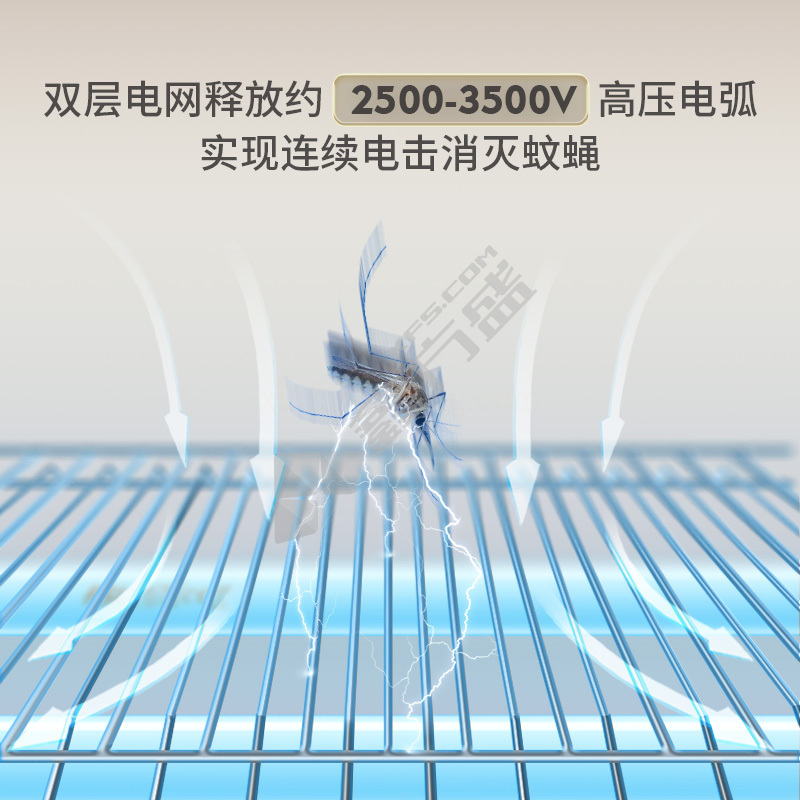灯下科技 WP系列 室内电击款灭蚊灯 D20WP-LED 18W