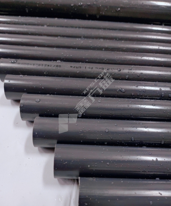 联塑 深灰色 UPVC 工业管 250*7.7mm*4m 0.63MPa
