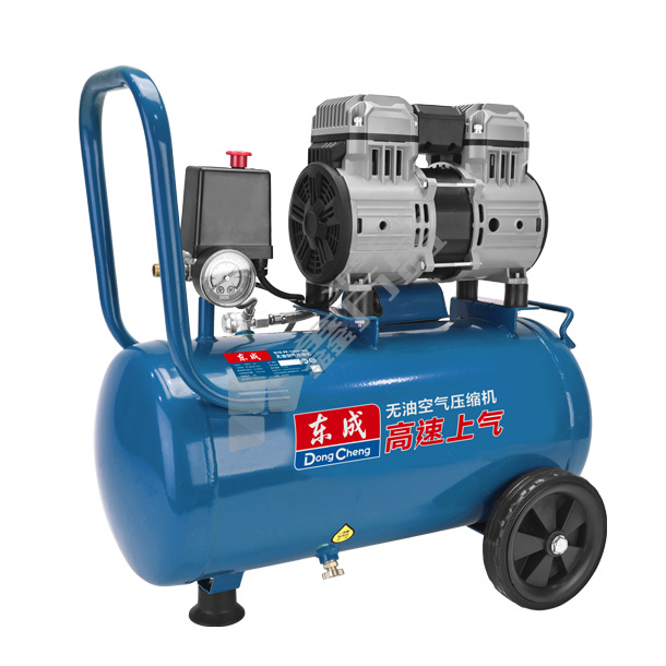 东成 无油 高效空压机 Q1E-FF-1200/30L 30L 75L/min 1.2kW 7Bar