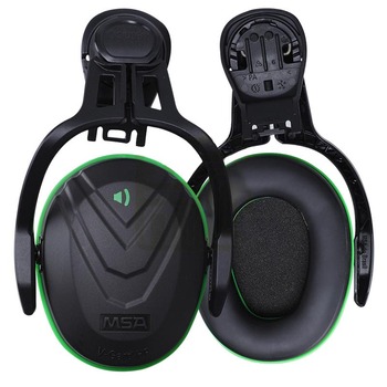 梅思安 10190356 挂帽式耳罩 22dB 28dB 黑色