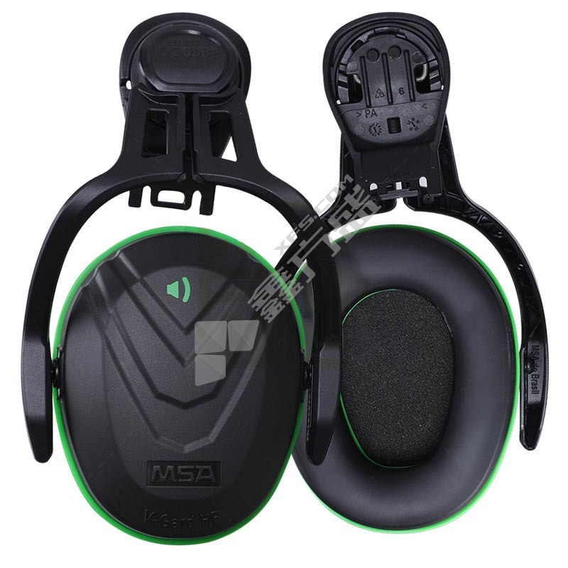 梅思安 10190356 挂帽式耳罩 22dB 28dB 黑色