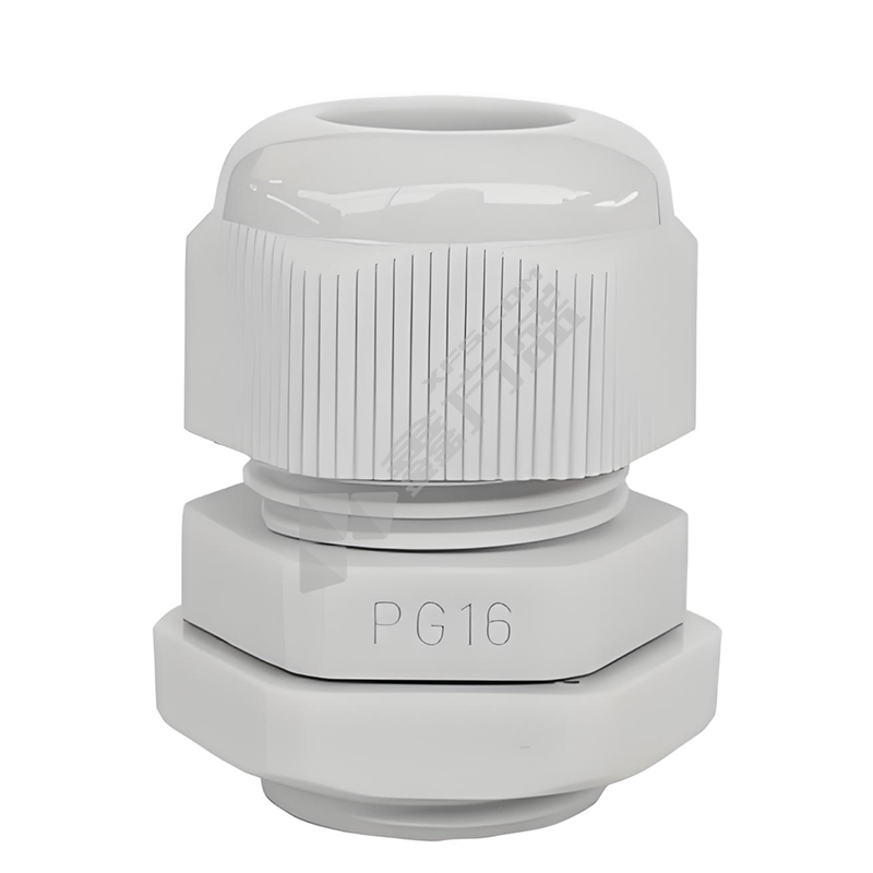 英得特 阻燃PA6尼龙电缆防水接头不含螺母 M24*1.5mm 白色