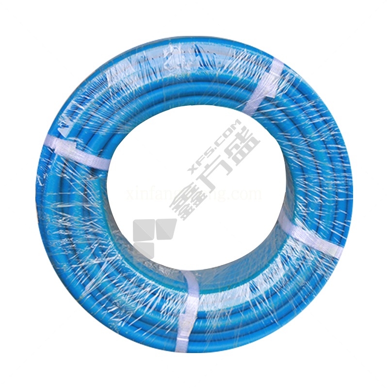 赫力斯 三胶两线氧气管 6MPa 蓝色 10mm*28m