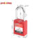 prolockey 工程塑料 安全挂锁 P38S H38mm 红色 不通开