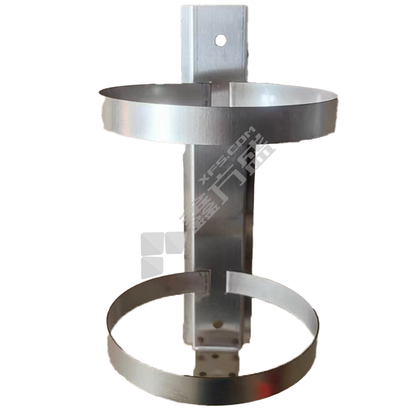 不锈钢灭火器单挂架 2kg