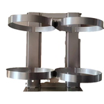 不锈钢灭火器双挂架 8kg*2