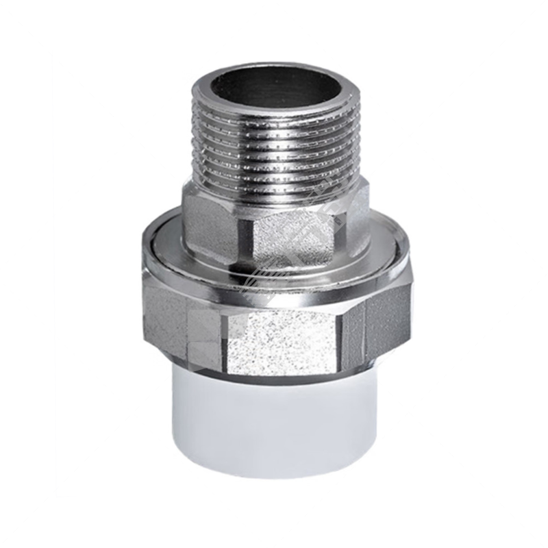 宝路七星 透明色 PE-RT外牙活接 32*1寸