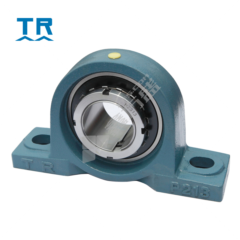 TR 带顶丝圆锥孔立式带座轴承 UKP208 35mm 立式