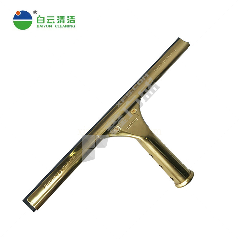 白云 铜质玻璃刮 35cm 黄铜色 AF04414