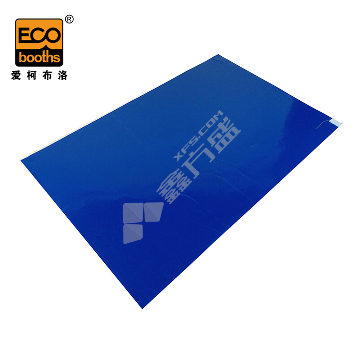 爱柯部落 可撕式粘尘垫 65*115cm（300片）  蓝色 E2010904004