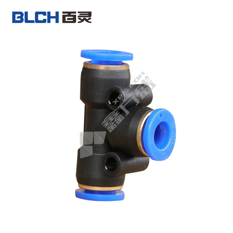 百灵 气动T型 三通接头 PE8