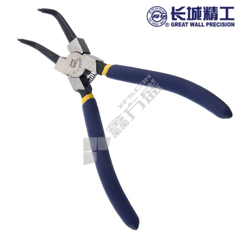 长城精工 GREATWALL 美式挡圈钳 180MM(7寸) 223107