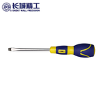 长城精工 橡塑柄螺丝批 6*100mm(一字) 274246