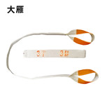 大雁 彩色双眼吊装带(6倍拉力) 双眼 3T 2m 彩色