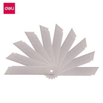 得力 2011 大号美工刀片 2011 18mm*8刀头 本色