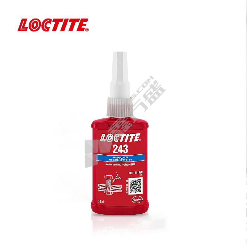 乐泰 243螺纹锁固厌氧胶 50ml