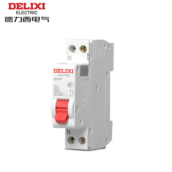 德力西DELIXI 小型断路器DZ47P系列1P+N DZ47P 1P+N C 10A