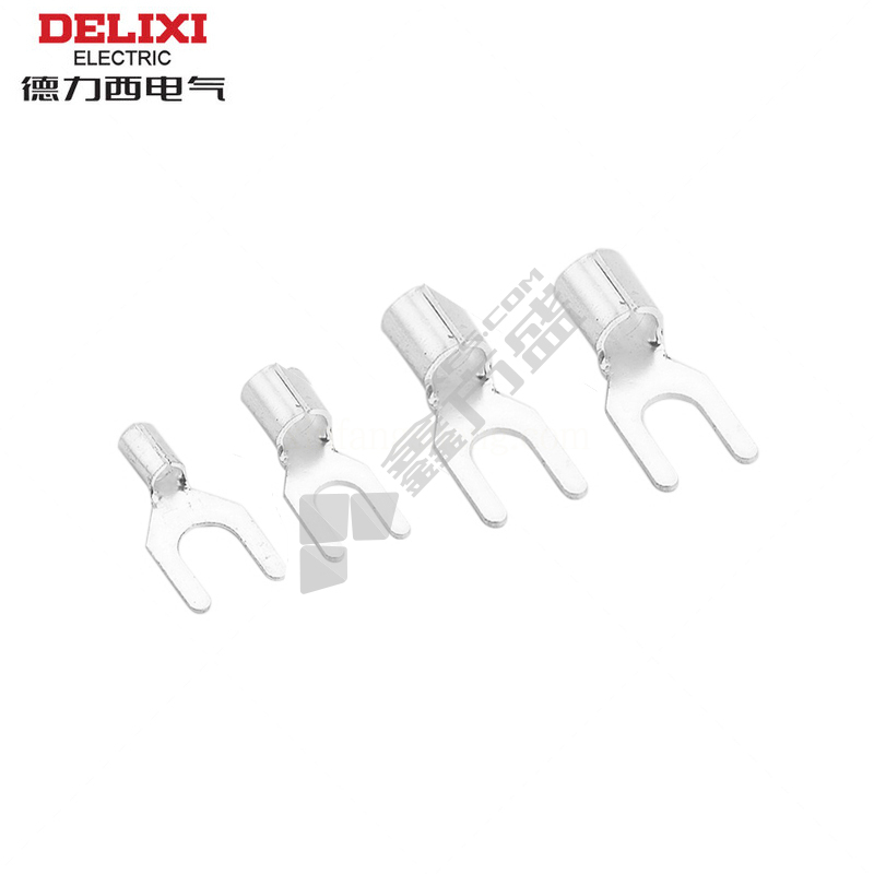 德力西DELIXI UT 叉形冷压端子 UT10-8 镀银
