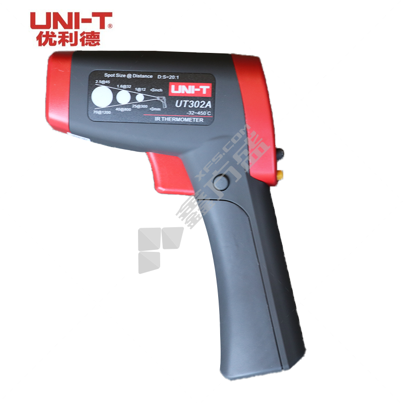 优利德 红外测温仪UT302系列-台 -32℃至450℃ UT302A