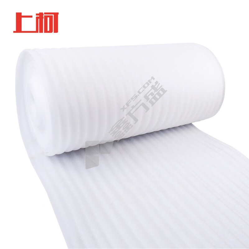 上柯 EPE 加厚 珍珠棉卷材 40cm*140m*1mm 白色