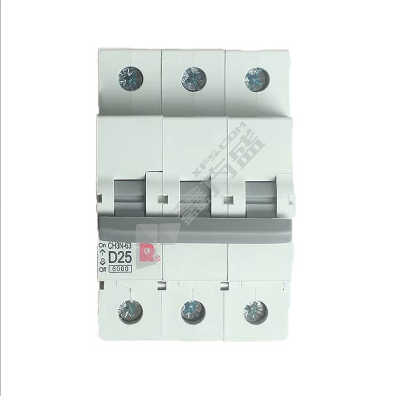 常熟 63A 3P 小型断路器 CH3N-63 C型 10A