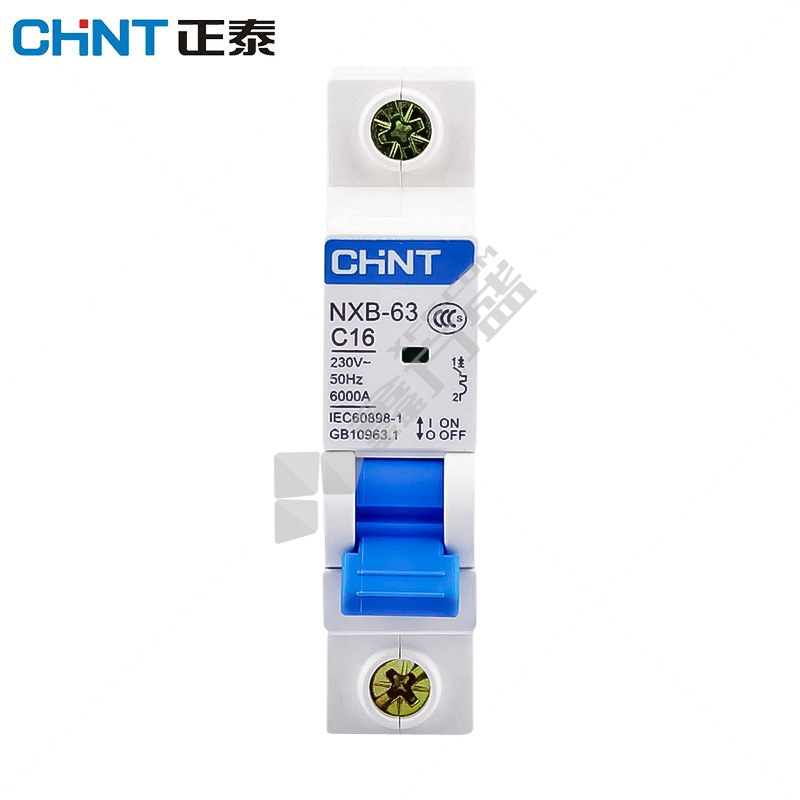 正泰 CHNT 小型断路器NXB-63系列1P NXB-63 1P C20