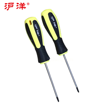 沪洋 橡塑柄螺丝批 6*125mm(一字)