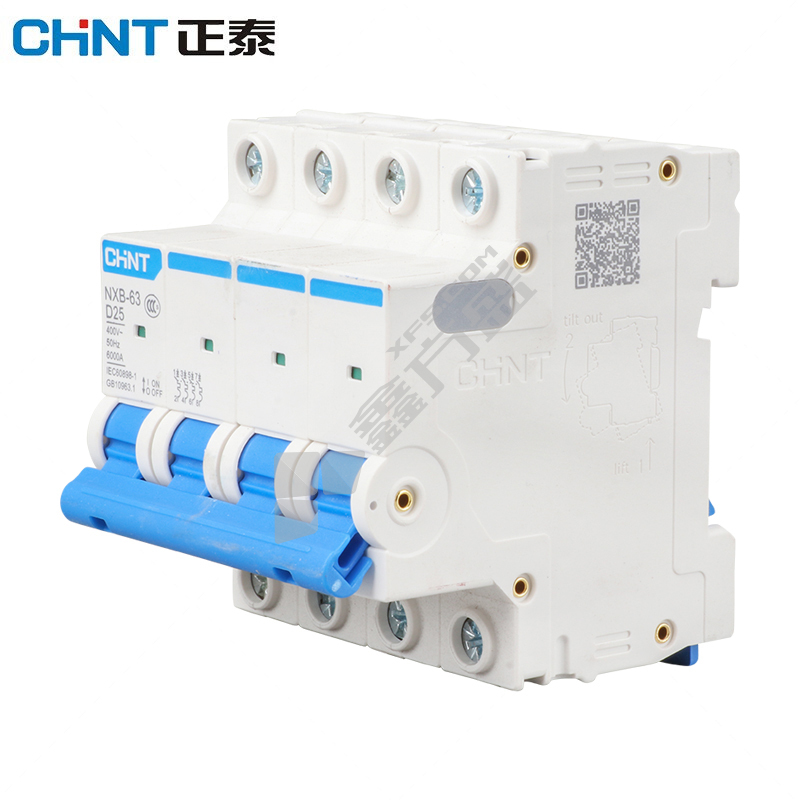 正泰 CHNT 小型断路器NXB-63系列4P NXB-63 4P C63
