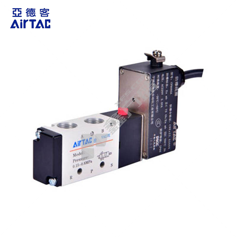 亚德客AIRTAC 防爆型电磁阀4M系列 4M21008A-FB 1/4 AC220V