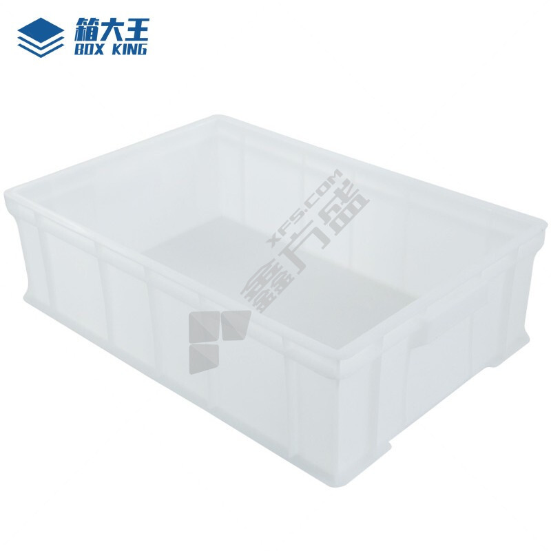 箱大王  Xlj-04 加厚塑料周转箱 7# 300*200*87mm 白色
