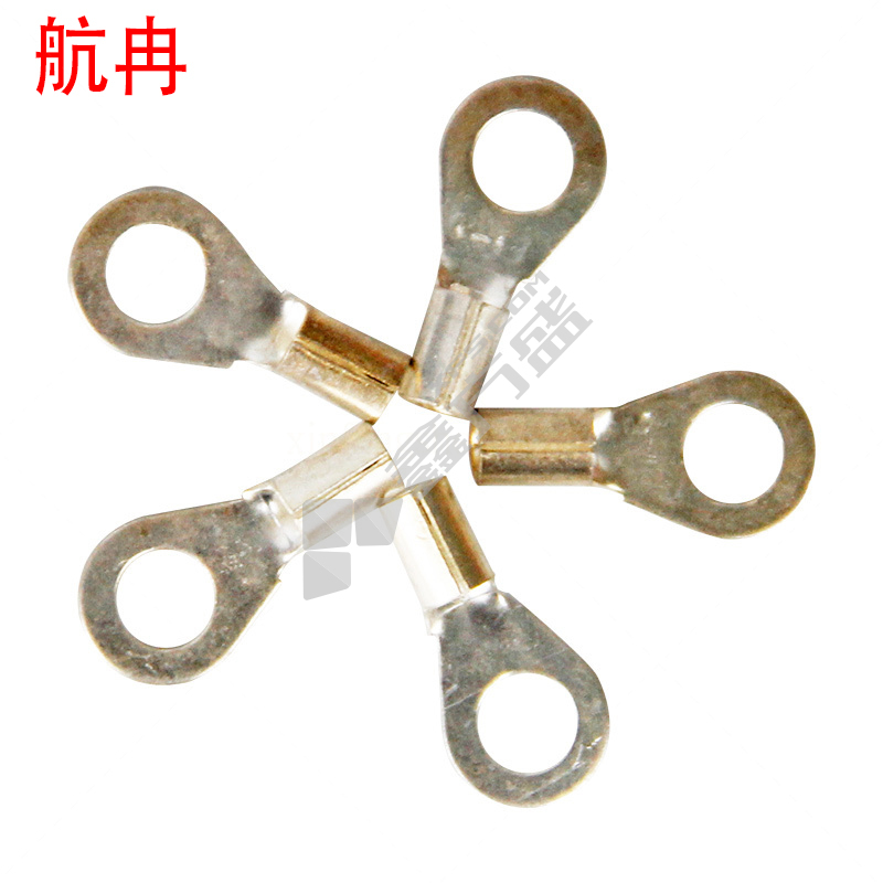 航冉 OT冷压鼻子 绝缘冷压接线端子 接线耳 OT2.5-4mm²/接2.5mm²线/适配螺栓4mm²