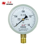红旗 Y100 压力表 0-1.6MPa 100mm M20*1.5