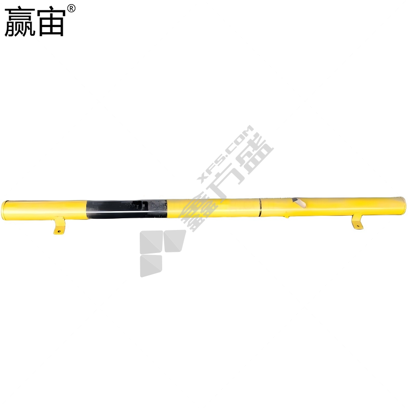 赢宙 Q235 车位挡车器 Φ76*2000*100*1.2mm 黄黑色 槽钢型 U型