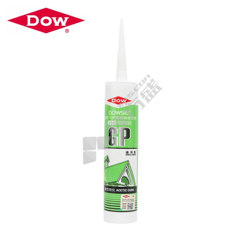 陶熙 道康宁 通用型酸性有机硅密封胶 GP 黑色 300ml