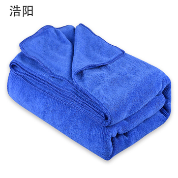 浩阳 洗车毛巾 30*60cm 蓝色 100g