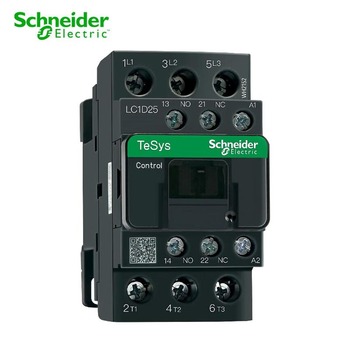 施耐德Schneider 接觸器LC1D25系列 LC1D25Q7C25A-380V-50/60Hz