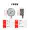川仪 YTH-100 不锈钢压力表 0-0.1MPa 100mm M20*1.5