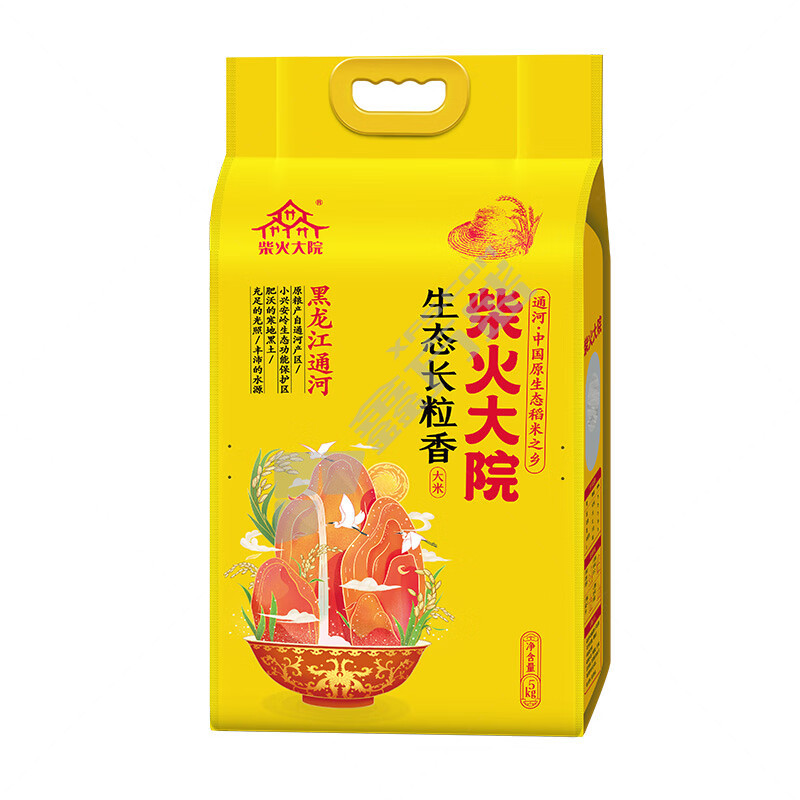 柴火大院 生态长粒香米 5kg
