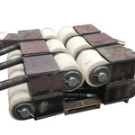 钢制 预埋定位导向三件套 尼龙轮 定位箱 止推箱