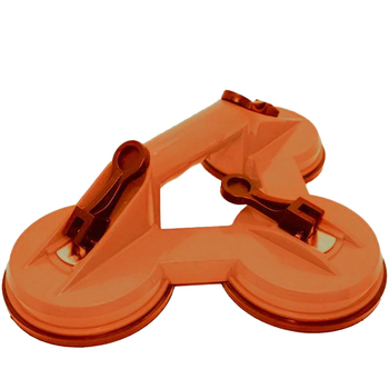 赫力斯 ABS玻璃吸盘 133006 三爪 水平 120kg 垂直125kg