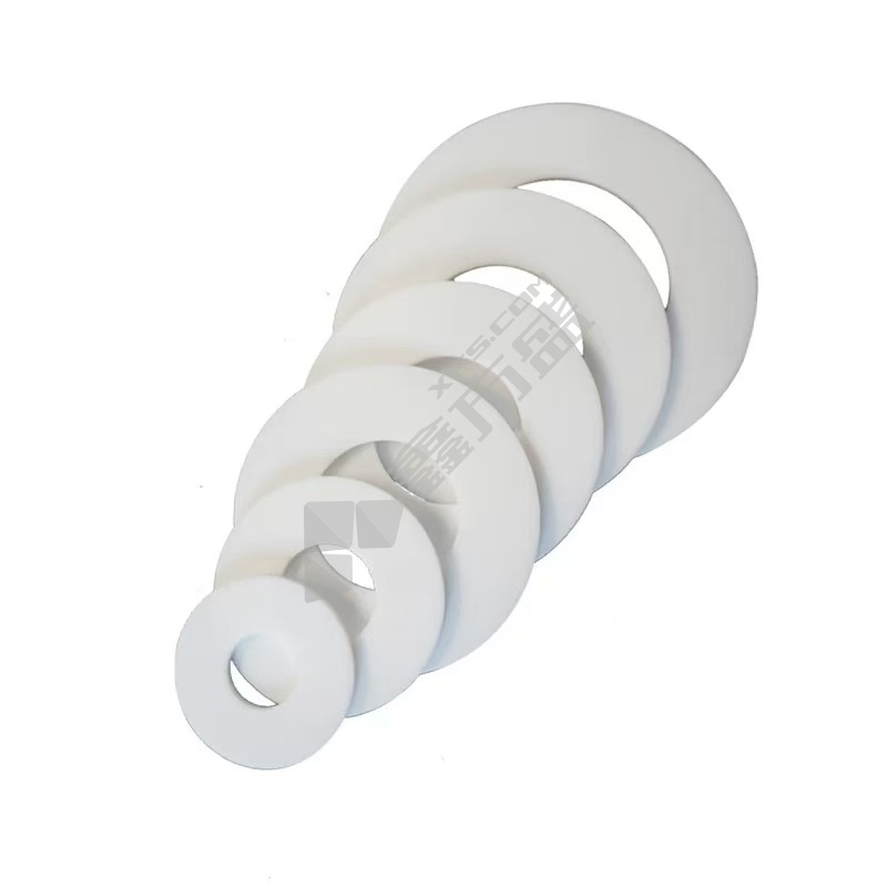 鑫亨达 聚四氟乙烯 纯料法兰垫 DN32 PN16 43mm 82mm 3mm