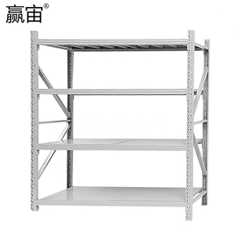 赢宙 白色中型仓储货架 四层 200kg 2000*500*2000mm 白色