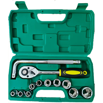 韦德 WAYDE 12.5mm系列 13件套 扳手套筒 10-27mm