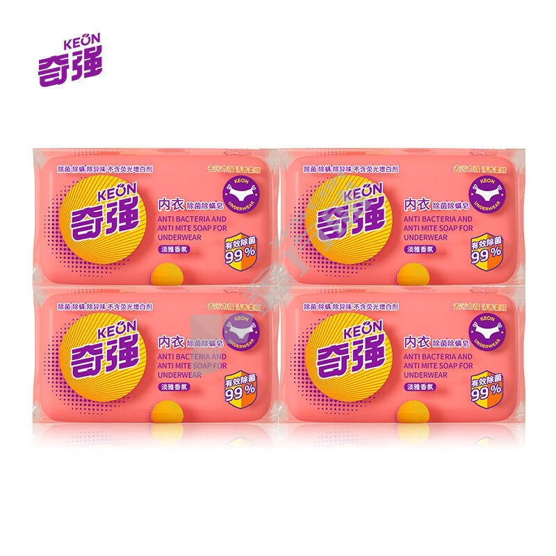 奇强 KEON 除菌除螨内衣皂 淡雅香氛 100g 除菌除螨