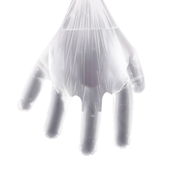 爱马斯 DCPE100C 一次性CPE食品手套 均码 透明色